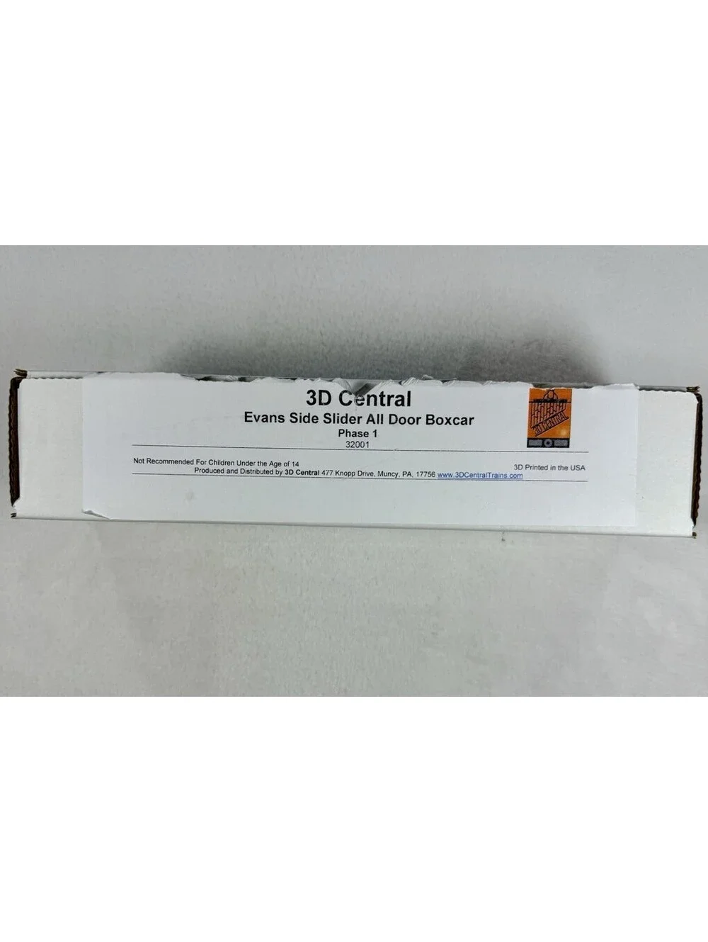 3D Central HO Scale MNS Evans Side Slider All Door Boxcar Kit #32001 Phase 1